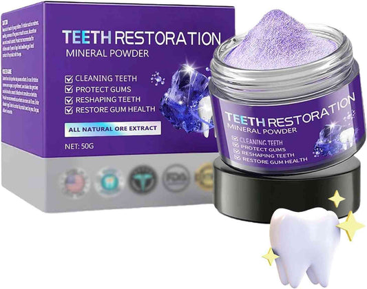 Recupera tu sonrisa en solo 10 días — Polvo mineral dental