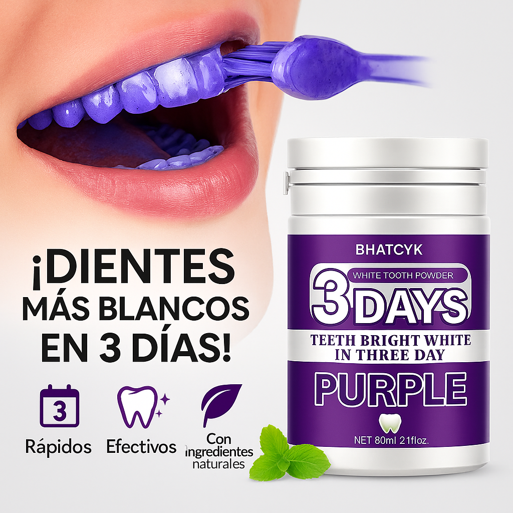 Polvo mineral restaurador dental